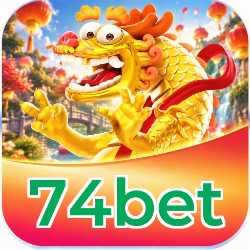 74bet Logo - Bônus com Rollover Justo